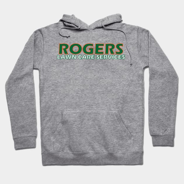 Rogers Lawn Care (Orange) Hoodie by RogersLawnCare